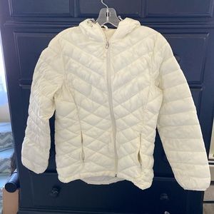 ZeroXposur puffer jacket, sz M, off white